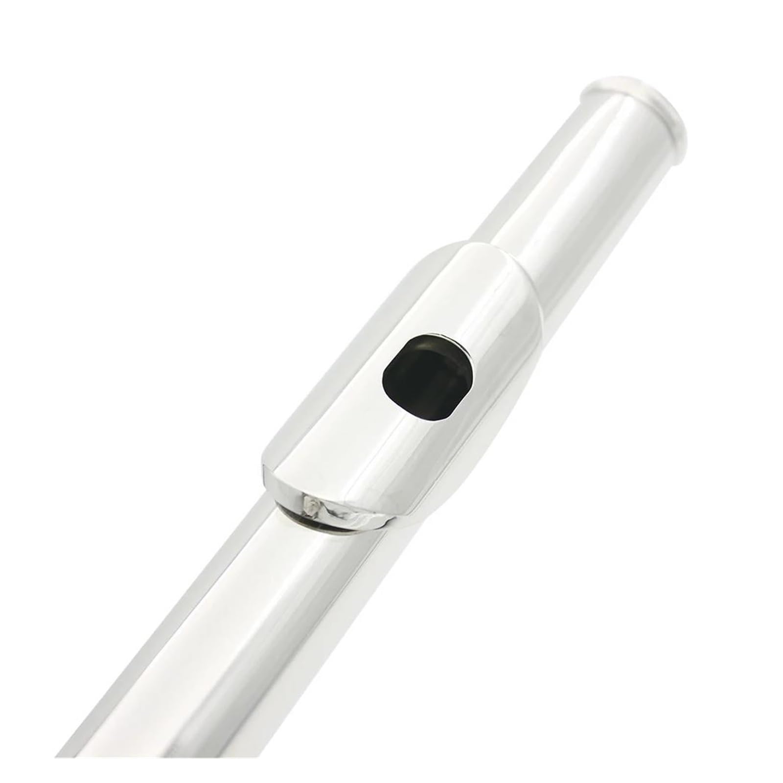 Flauto Traverso Professionale In Do A 16 Fori Placcato Argento Con Scatola E Guanti Flauto Standard
