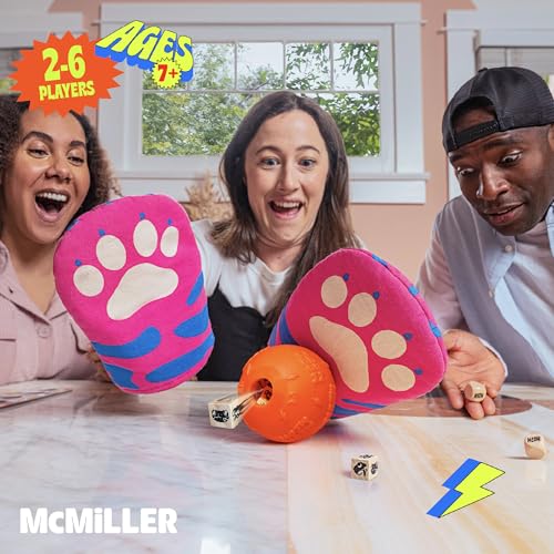 The Cat Mitt Game – Hiss-Terically Fun Party Game for all the Family! Plastic-Free, Eco Board Game, Oven Mitt Game Night, Tabletop, Strategy, Funny Family, Summer, Best Birthday Gift, Meow Meow, Gag,
