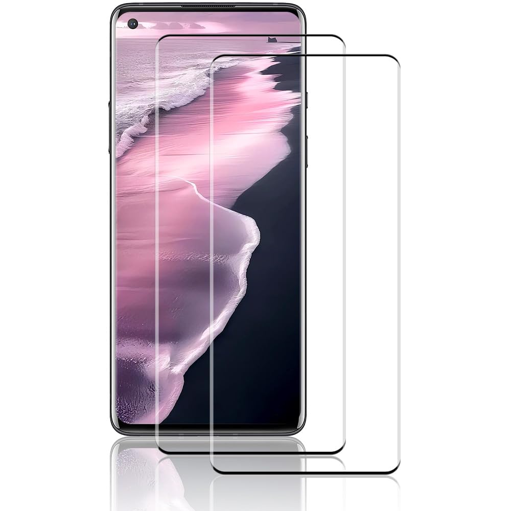 Beukei Pellicola Protettiva per Oneplus 10 Pro, 2 pezzi pellicola gel [copertura totale curva 3D] [Anti-Graffio] [Senza Bolle][Durezza 9H ] écran de protection