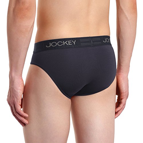 Image of Jockey IC31 Men's Supima Cotton Elastane Stretch Solid Brief with Ultrasoft Waistband (Pack of 2)
