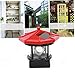 Mikikit Practical LED Lighting Tool Outdoor Light House Outdoor Decor Solar Garden Lighthouse Fairy Lighthouse Solar Lights Garden Bright Lighthouses Landscape Path Lights Patio Beacon Red