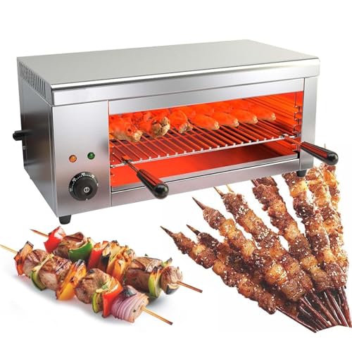 Forno Elettrico Per Pizza E Altro - Salamandra 2000W, 30L, A 4 Livelli Regolabili, Termostato Di Precisione, Cottura Sana Senza Fumo, Per La Cucina Di Ogni Giorno