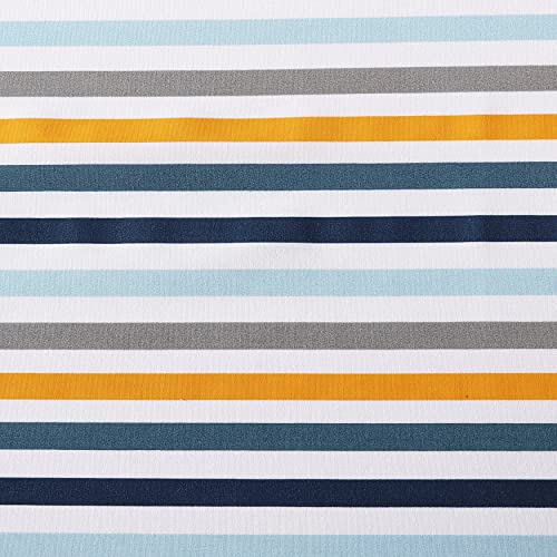 Image of Eddie Bauer Kids - Queen Sheet Set, Ultra-Soft Microfiber Bedding with Fully Elastic Fitted Sheet, Kids Bed Set with Pillowcases, Easy Care Bedding (Vivid Stripe)