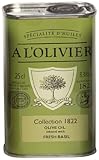A L'Olivier Olive Oil Infused with Basil, 8.3-Ounce Tins (Pack of 2)