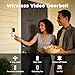 xmartO 4K 8MP WiFi6 PTZ Security Set, 4PCS Metal Vandal-Proof Plug-in Cameras +10CH 4K H.265 WiFi6 NVR +2.4G/5G Dual Band Doorbell, No Monthly Fee, Alexa Compatible, Indoor/Outdoor Use