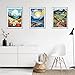 DOZEEZOP 6 Pack 5D Diamond Painting Kits for Adults, Diamond Art Kits for Adults Beginners of All Ages, Round Full Drill Arts and Crafts Gems Home Wall Decor 12x16 Inches Abstract Landscapes