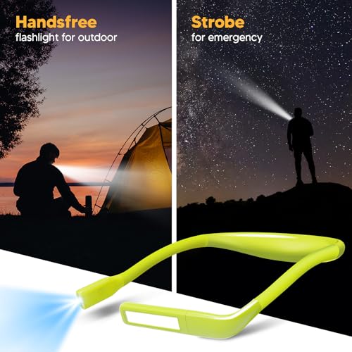 Image of Neck Book Light for Reading at Night, Back to School Supplies College Dorm Essentials Bed Lamp for Teen Boys Girls Stocking Stuffers Christmas Birthday Gifts for Readers Reading Accessories