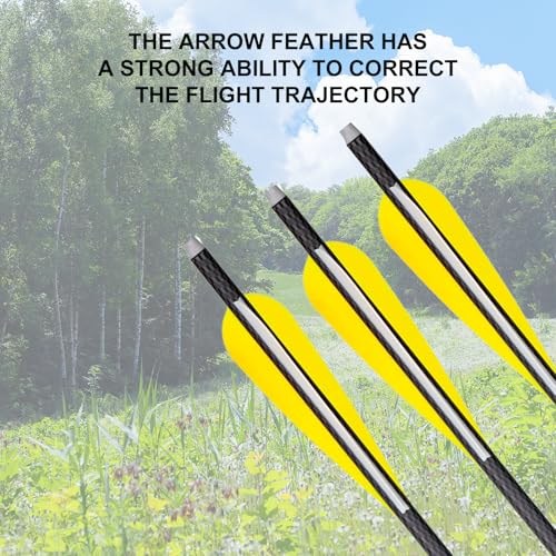 KURUGEILI 60PK 3 inch Plastic Arrow Fletching Arrow Vane TPU Fletchings for DIY Arrow Archery Bow White - Thumbnail 4
