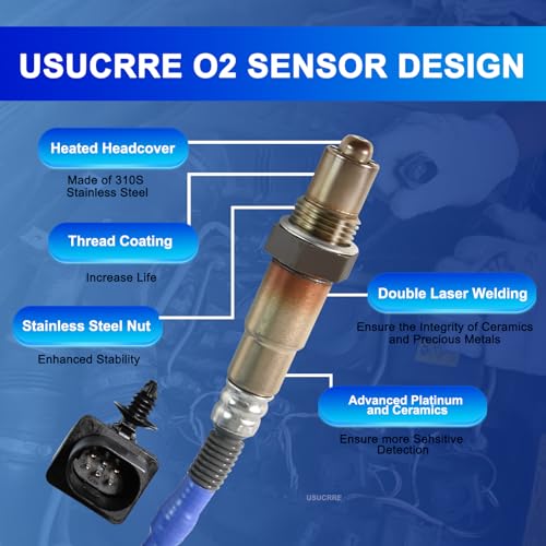 Sensor de oxígeno 17321 compatible con Ford y Lincoln miniatura 3