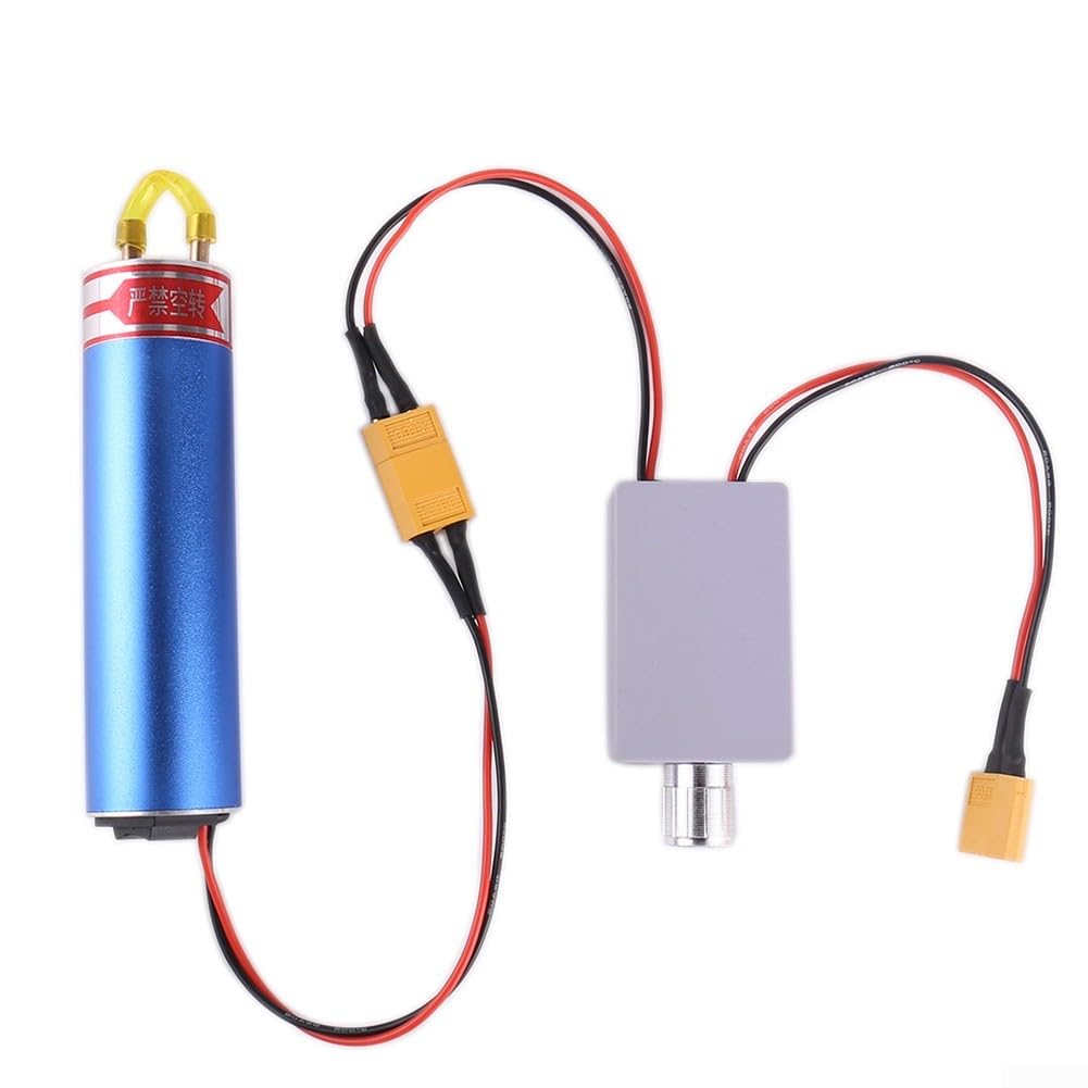 Electric Refueling Pump for Fuel Transfer in Model Aircraft, Features Anodized Metal Construction and Waterproof Design (C)
