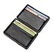 Unisex Slim Leather Card Holder Magic Money Clip Wallet (Pink)