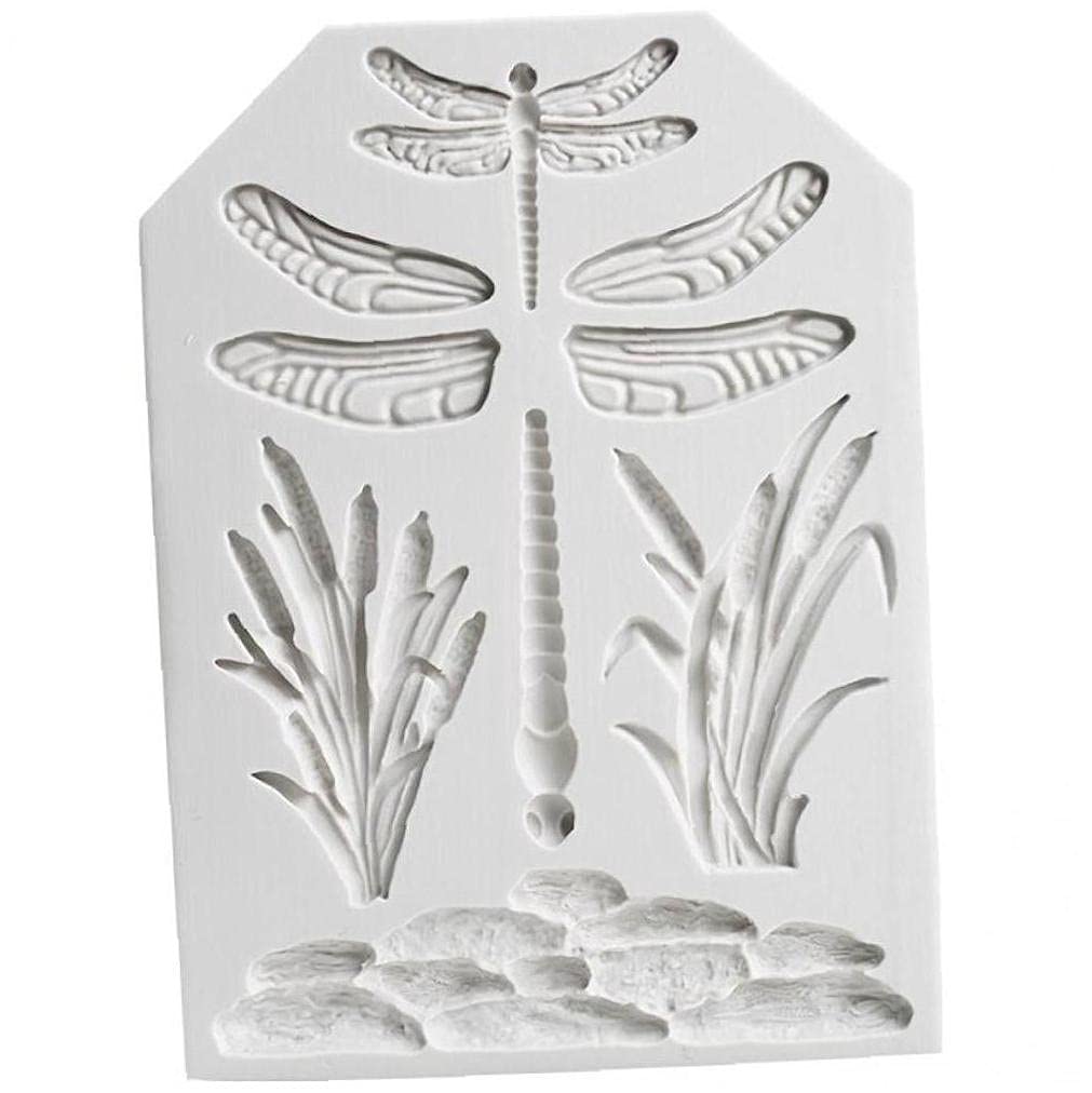 Casiler Dragonfly Silicone Fondant Mold Cake Decorating Tools Chocolate Gumpaste Mould