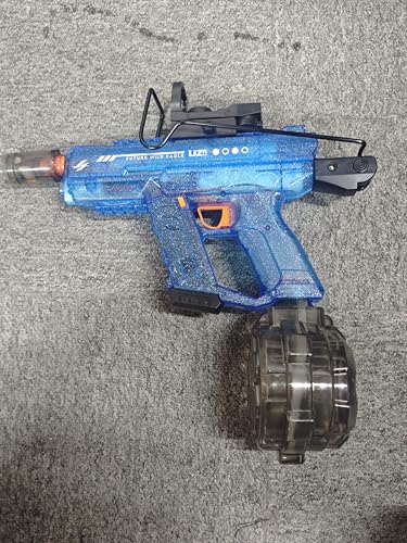 RoserRose Pistola de Agua Electronica, Electric Water Gun con Luz LED, Gran Capacidad de 800 ml, Pistola de Agua Automática para Adultos y Niños, Piscinas Familiares, Playa y Exteriores