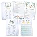 Lovely Celebrations: Woodland Themed Baby Shower Games Pack: Bingo, Matching Game, How Well do You Know Mommy?, Advice and Predictions, What's in Your Purse? 50 Each, 250 Pieces Total, Decorations