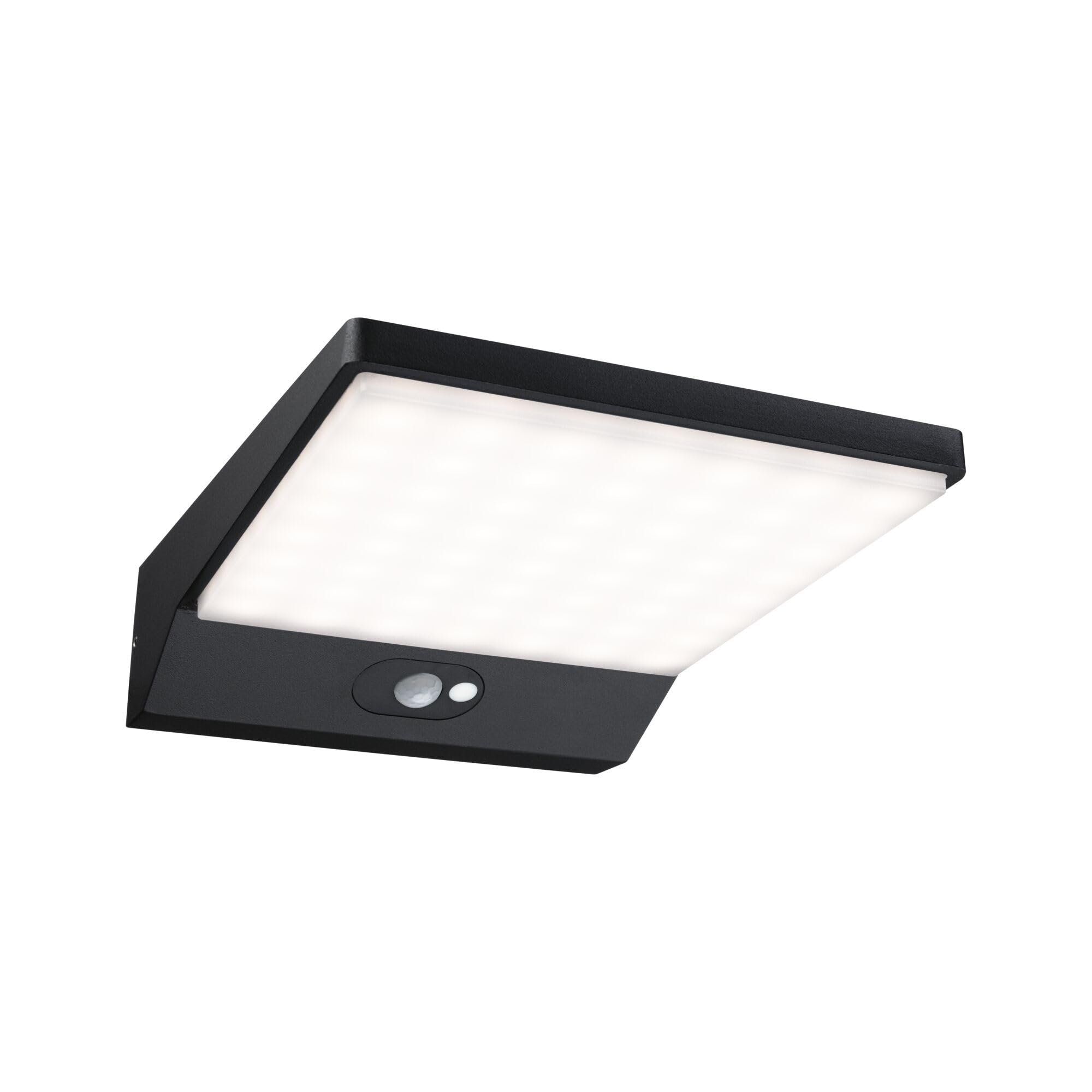 Paulmann 94332 LED Outdoor luminaire Outdoor wall luminaire IP44 Warm White incl. 1x10.5W Outdoor Light Dark Grey Outdoor lamp alu Garden lamp 3000K