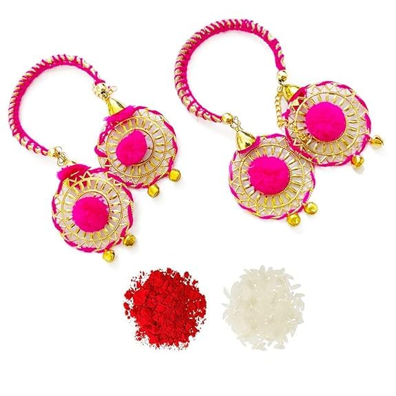 See full amazon price history chart for ANISHOP assorted bangles with hangings, Mehandi Giveaways, Traditional Lumba, Chuda Hanging Rakhi for Women, Kada Rakhi For Bhabhi Set of 1 pairs pink (2Pieces) ANISHOP assorted bangles with hangings, Mehandi Giveaways, Traditional Lumba, Chuda Hanging Rakhi for Women, Kada Rakhi For Bhabhi Set of 1 pairs pink (2Pieces) (B0D8TP8167) Amazon Price History, Amazon Price Tracker