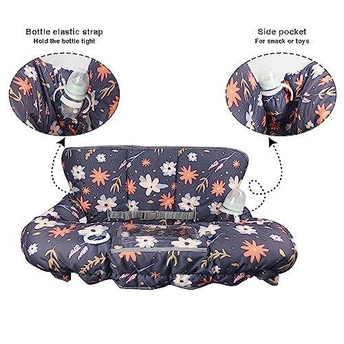Dodo Nici M01-11 Shopping Cart Cover For Baby/Toddler With Pillow, Cozy High Chair Cover thumb #5