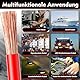 Fahrzeugleitung 2,5 mm² Set,5m x 3 Farben FLRY-B KFZ Kabel Litze,PVC Kupferkabel Auto Kabel Fly Batteriekabel Stromkabel KFZ Leitung Fahrzeugleitung-Rot&Schwarz&Grün je Farbe EIN 5m Ring