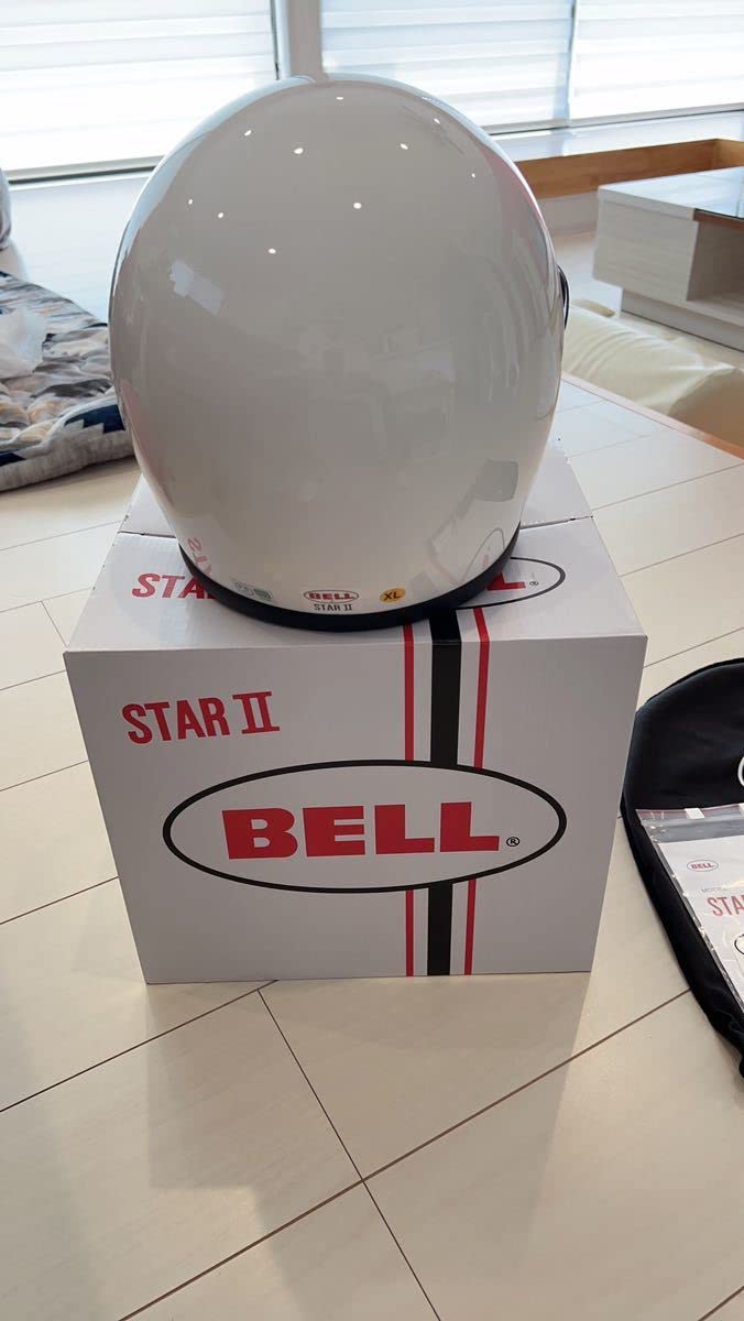 Amazon.co.jp: 未使用 BELL STAR2 ベルスター2 ホワイト XLサイズ 復刻 