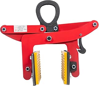 Lifting Clamps Beam 4409 Lbs Plate Lifting Clamp Jaw Opening Vertical Plate Clamp For Lifting and Transporting Hanging Stone Clip Slate,C3(Opening 60~120mm)