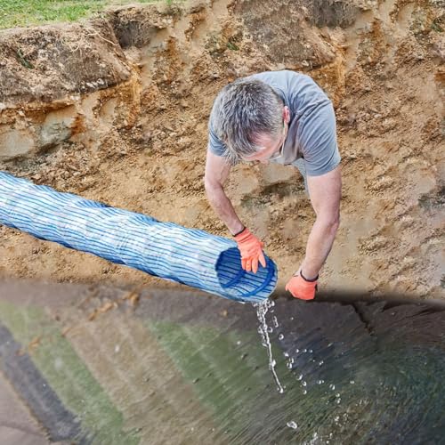 Tubo di drenaggio perforato per un efficace drenaggio dell'acqua, ideale per scarichi francesi, protezione fondazione e sistemi da giardino