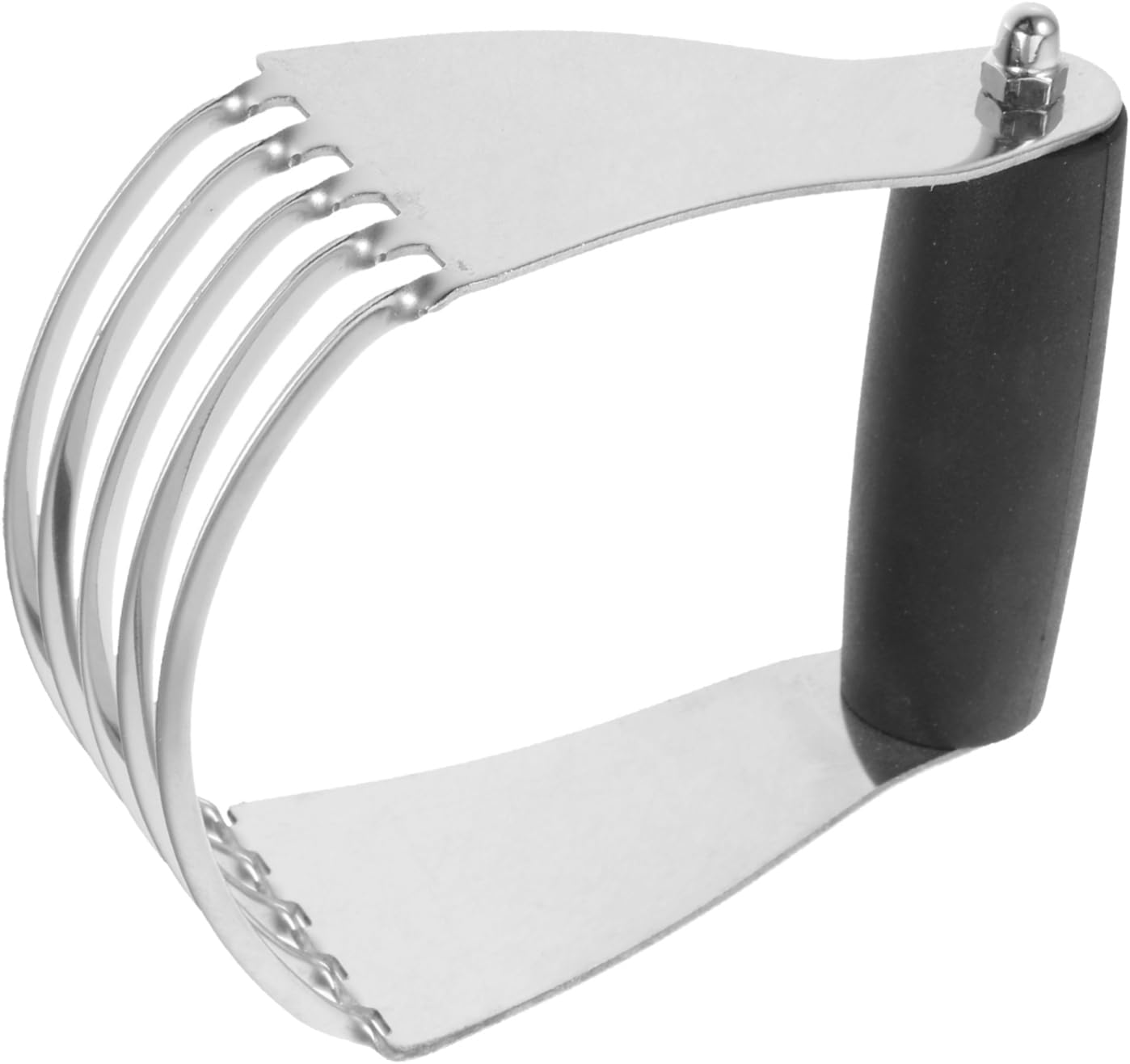 TIDTALEO Stainless Steel Dough Blender with Built Scraper Heavy Duty Pastry Cutter for Effortless Mixing and Cutting of Flour Baking Tool for Home and Professional Chefs