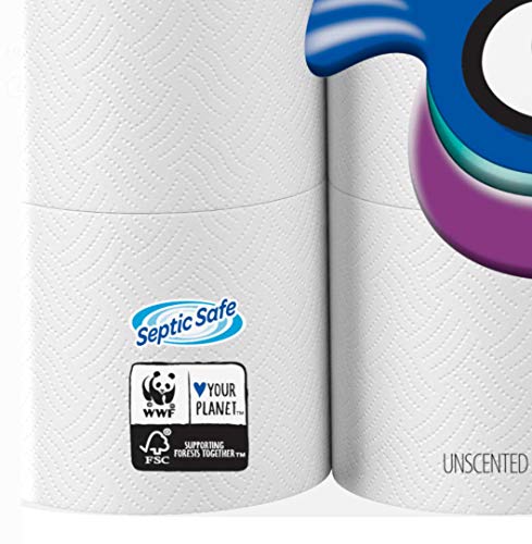 Image of Quick Dissolving Scott 1000 Sheet Toilet Paper Bathroom Tissue, 30 Rolls