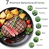 Gourmet Herb Seed Pod Kit for AeroGarden, idoo, Ahopegarden, MUFGA with Basil, Parsley, Thyme, Mint, Cilantro, Dill, Oregano - Hydroponics Supplies for Most Brand (7-pod)