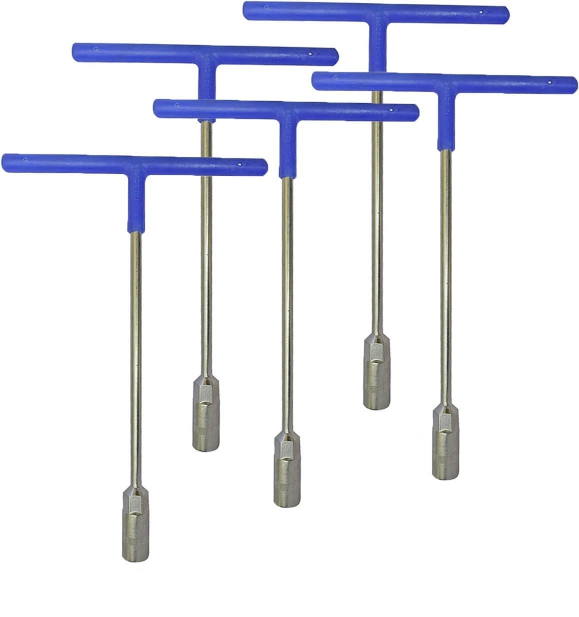 Dumdaar Heavy duty 5pc Hex T Spanner set (8mm 9mm 10mm 11mm and 12mm) Socket Single Side T type Wrench Set Socket Set (Pack of 5) (B0B96DNG9W) Amazon Price History, Amazon Price Tracker