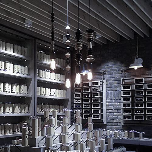 Mastery Mart Vintage Led Edison Bulbs - Cri 95+ 60W Equivalent E26 Light Bulb, St19 5.5W Decorative Light Bulb Non-Dimmable, Ul And Energy Star Certified [4000K Cool White，6 Pack] #TOP6