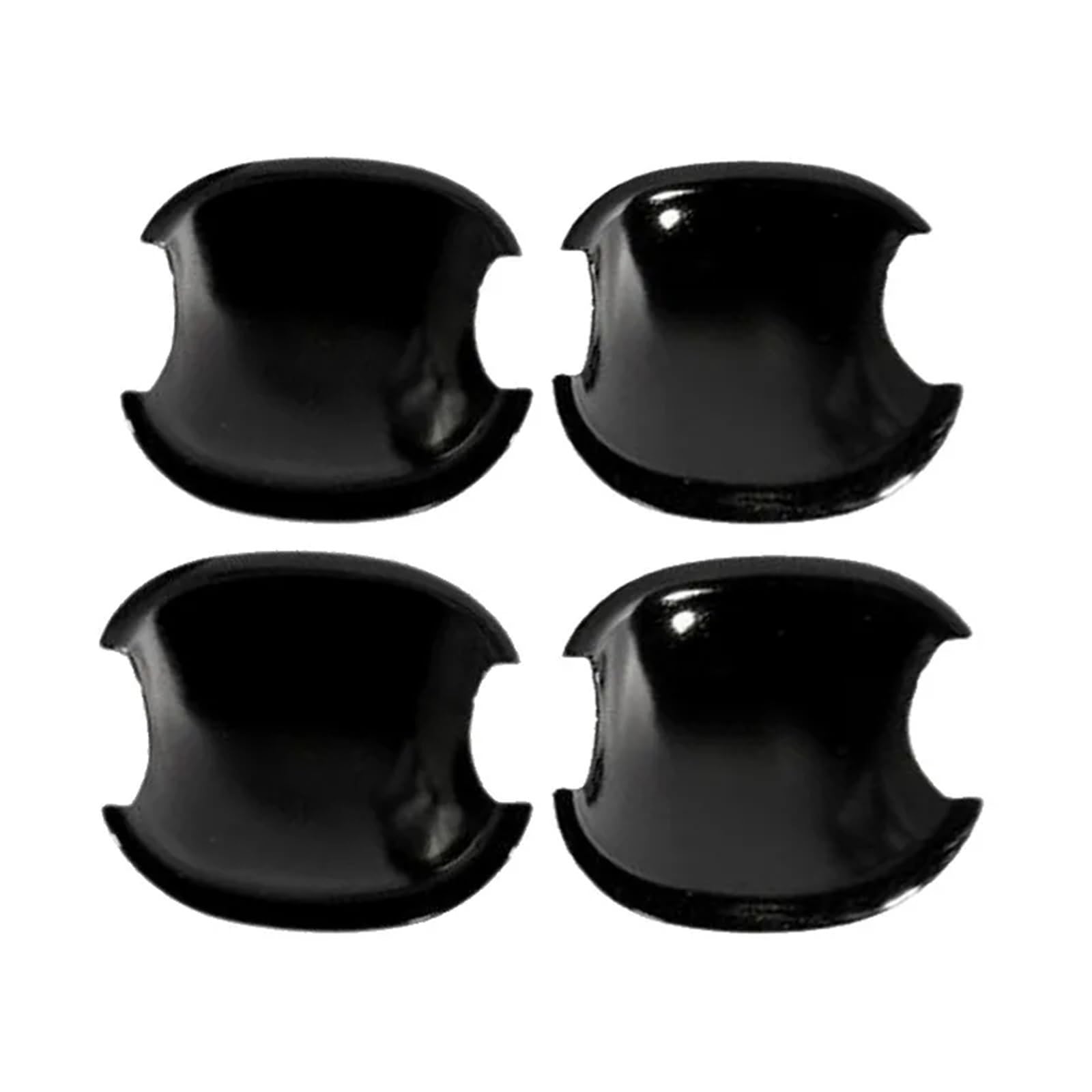 BQWYEDPL Fit for Mazda CX9 2008-2014 Door Bowl Handle Decorative Scratch-Proof Modification Accessories Car Door Latch Handle(Small doorbowl Black)