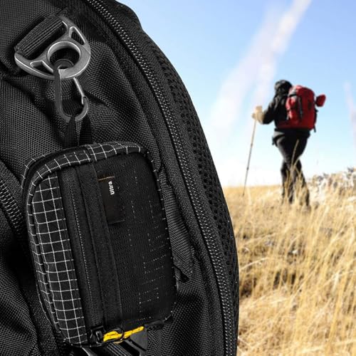 Bolsa para mochila impermeable que protege tus monedas y tarjetas de acampada 2