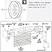 WOLFPACK LINEA PROFESIONAL 5250125 Disco Persiana Espiga Metalica 180x60 mm. Cinta 18/22...