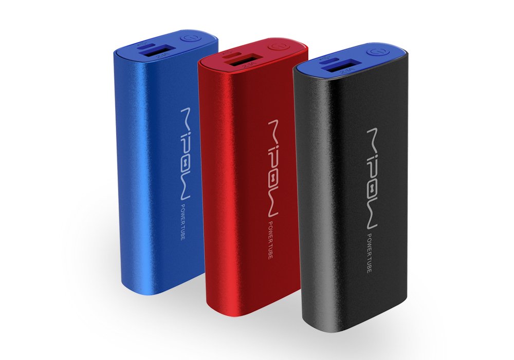 MiPow 5200 mAh Power Tube Portable Charger - Dark Blue