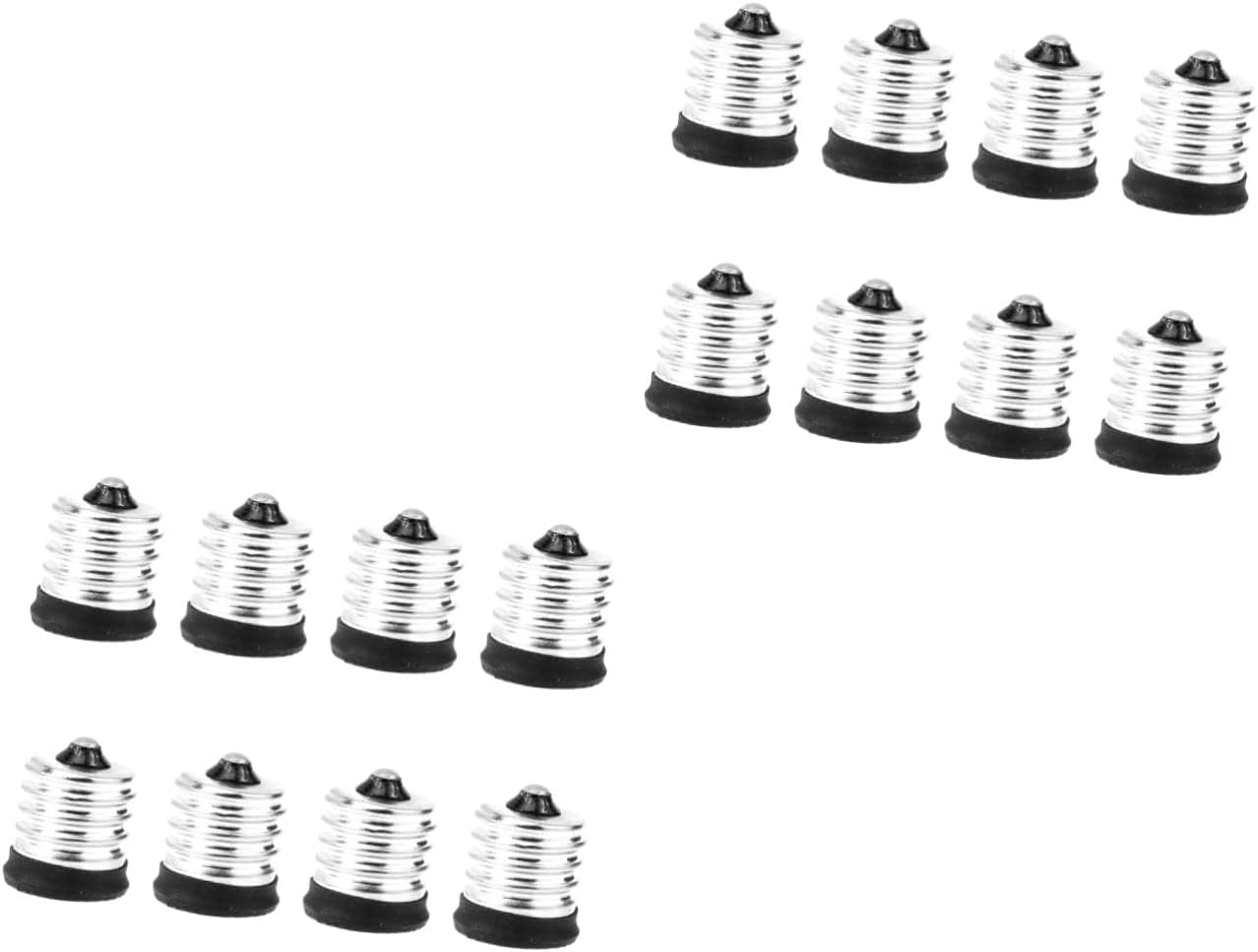 VILLCASE 16 Pcs Convert Lamp Head Socket Outlet USB Adapters Lamp