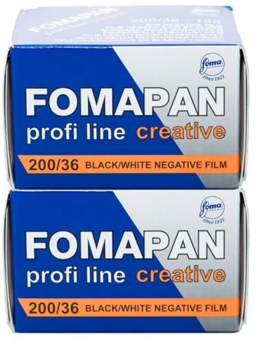 FOMA PAN Creative 200 135/36 pellicule pour photographie de rue et voyage