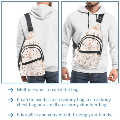 Bolsa de pecho para mujer impermeable para caminatas y viajes cómodos 2