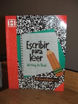Hardcover Student Workbook H (Escribir Para Leer) (Spanish Edition) [Spanish] Book
