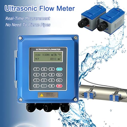 Débitmètre ultrason portable pour mesurer le débit sans couper le tube