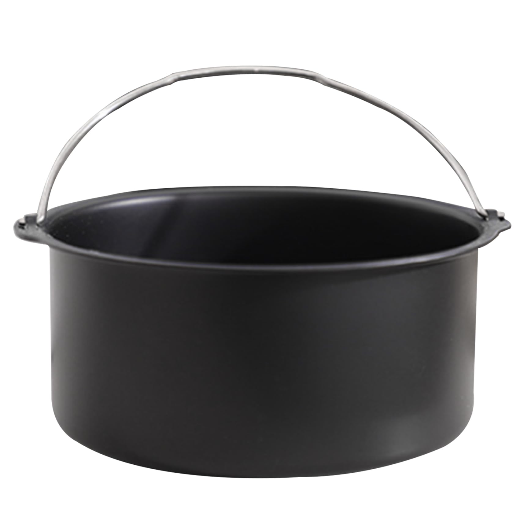 Accessoires de friteuse à air de 6 pouces avec poêle de cuisson en acier au carbone