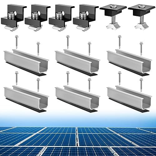 Kit de support de panneau solaire pour toit plat PV