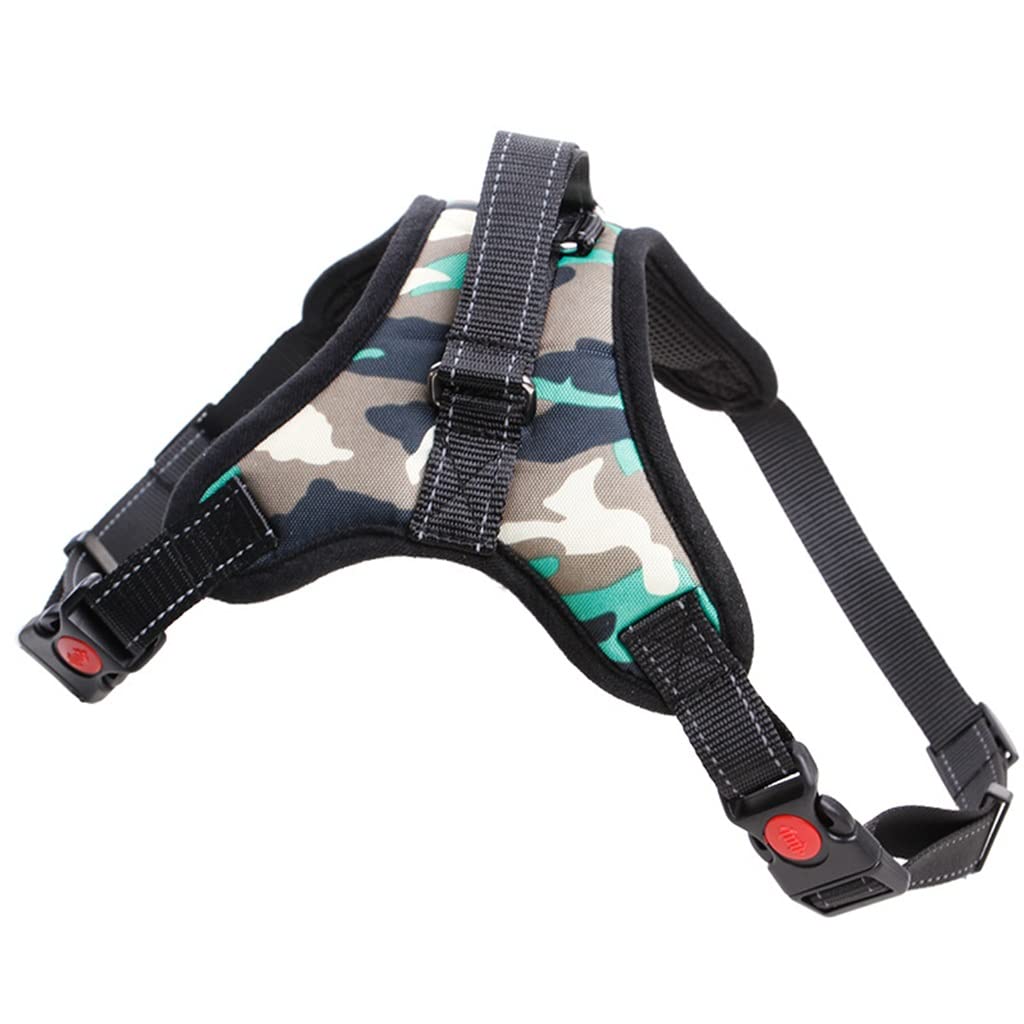 Collier de portage pour chien en nylon rembourré réglable taille S