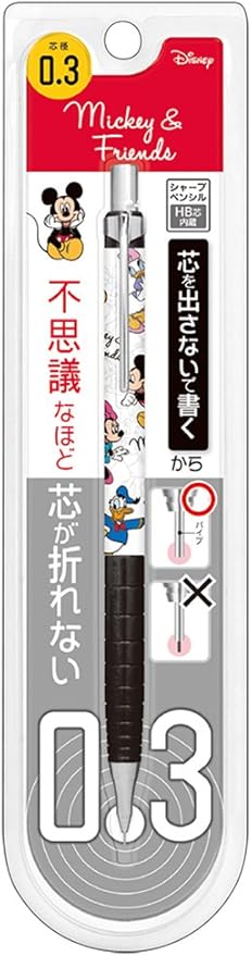 Amazon カミオジャパン ディズニー シャープペン オレンズ 0 3 ミッキー フレンズ 文房具 オフィス用品 文房具 オフィス用品