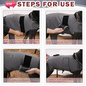 Doganxietyvestskinfriendlythunderjacketfordogsdogcalmingshirtforthunderfireworksvetvisitsandseparationkeeppetcalmwithoutmedicinetrainingantianxietyfordogs Urban Country Home Decor Dog anxiety vest skin friendly thunder jacket for dogs dog calming shirt for thunder fireworks vet visits and separation keep pet calm without medicine training anti anxiety for dogs urban country home decor