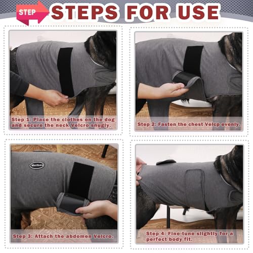 Doganxietyvestskinfriendlythunderjacketfordogsdogcalmingshirtforthunderfireworksvetvisitsandseparationkeeppetcalmwithoutmedicinetrainingantianxietyfordogs Urban Country Home Decor Dog anxiety vest skin friendly thunder jacket for dogs dog calming shirt for thunder fireworks vet visits and separation keep pet calm without medicine training anti anxiety for dogs urban country home decor