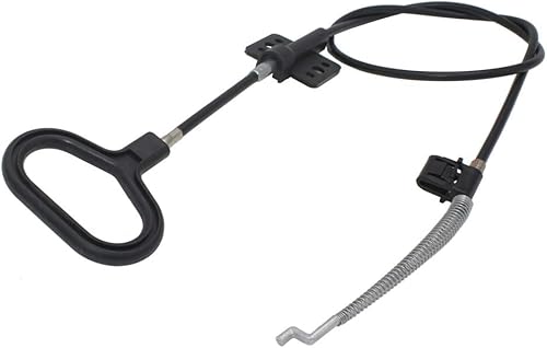 Cable reclinable de repuesto con mango en forma de D para sofá, palanca de extracción, color negro