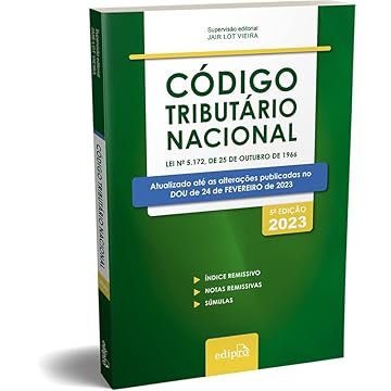 Capa do livro Código tributário nacional 2023: Míni