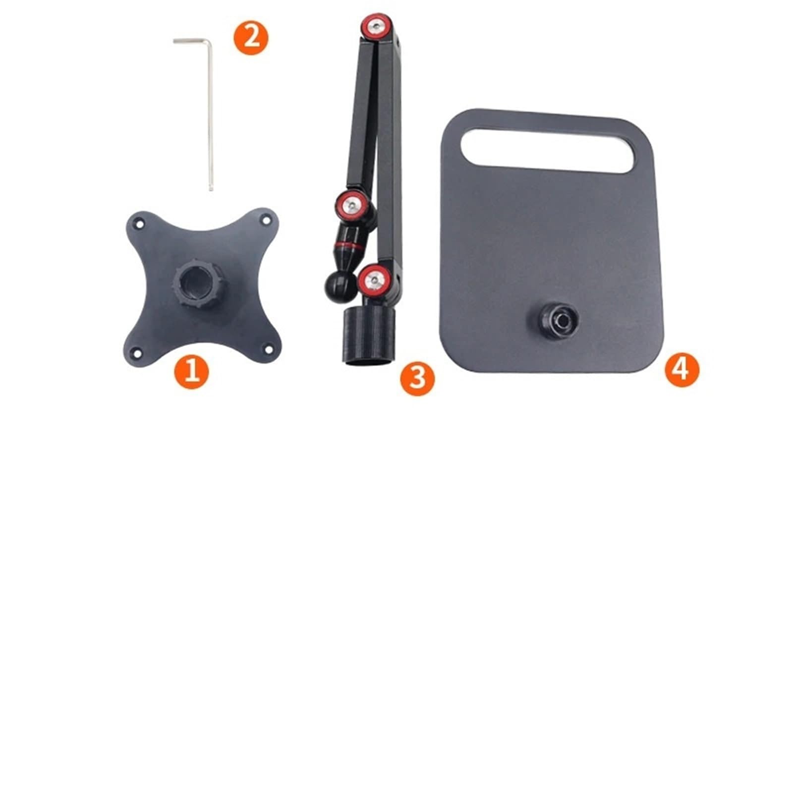 Supporto For Scrivania Regolabile In Altezza, Supporto Pieghevole For Schermi Da 17,3"