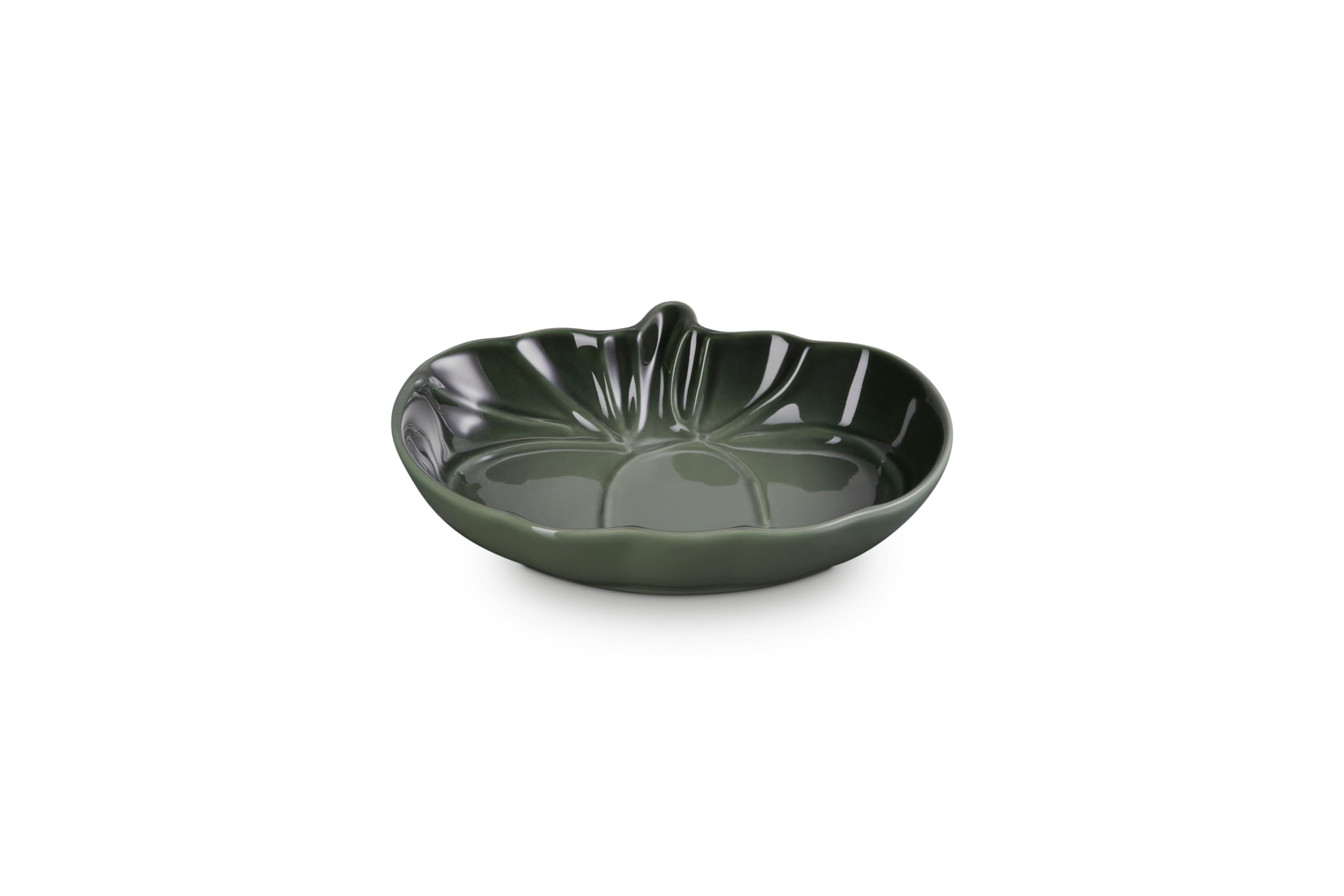 LE CREUSET カボチャ型皿 2個セット　ブラウン ネオ・ラウンド・プレート レインボー 5枚セット（お皿/平皿