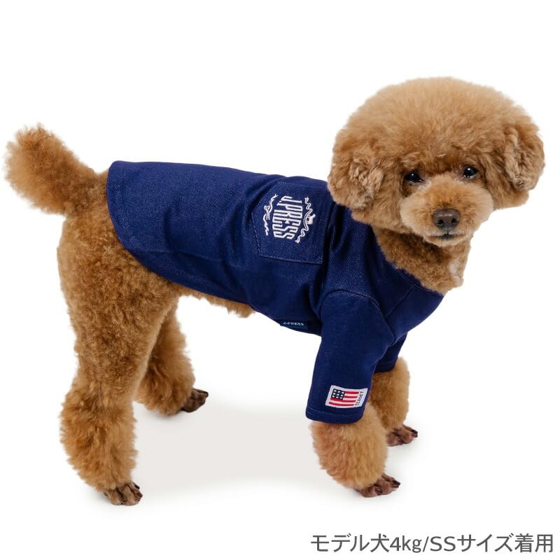 ペットパラダイス　サイズDSS・SS 犬の服 犬 Lee tシャツ 【小型犬】 カレッジ / PET PARADISE
